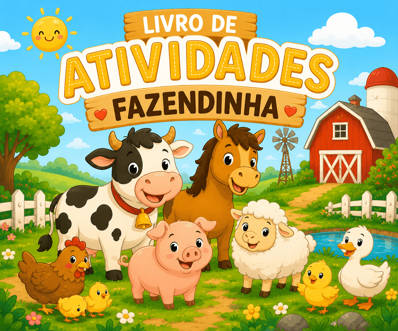 Livro de Atividades Fazendinha